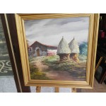 Голям картина масло на фазер Испания - 3667